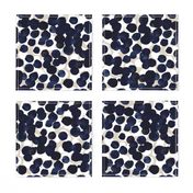 Inky Indigo Dots