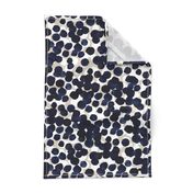 Inky Indigo Dots