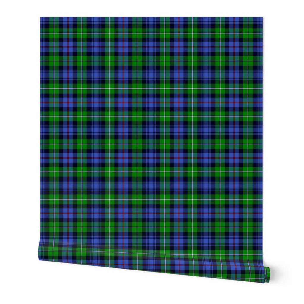 Mackenzie / Seaforth Highlander tartan c. 1778, 6", modern colors