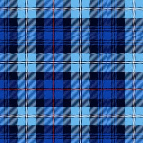 Mackenzie tartan, 6" blue variant