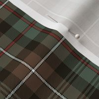 Mackenzie tartan, 6" weathered