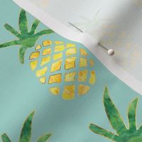 Pineapple Pattern - Mint