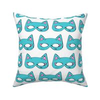 Cat Mask Aqua