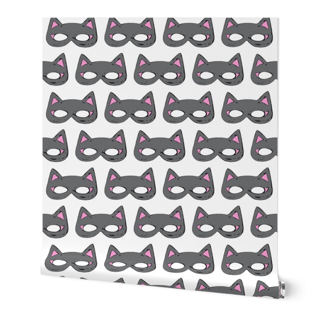 Cat Mask Grey