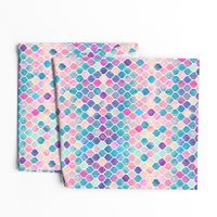 Rainbow Pastel Watercolor Moroccan Pattern extra small