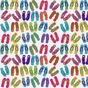 Colorful Flip Flops