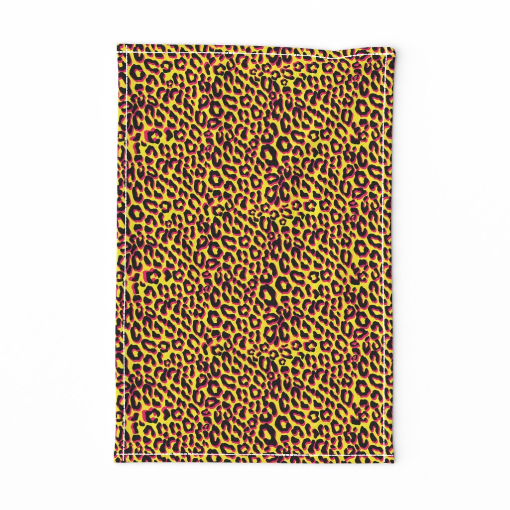 Punk leopard yellow