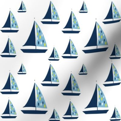 Summer Nautical Sailboat