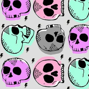 Tossed Skulls in Candy 