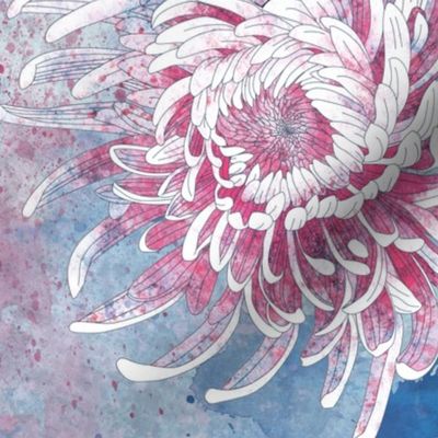 Chrysanthemum Kimono art