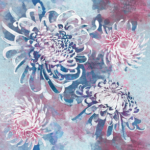 Chrysanthemum Kimono art