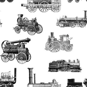 Antique Steam Engines // Large