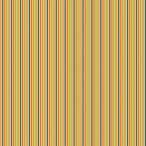 Serendipity Stripes #17 Yellow/Red/Navy/Green