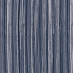 Painted Stripes - Blues