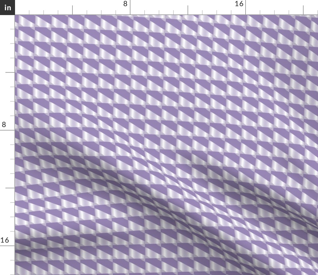 Purple Squares and Stripes Geometric