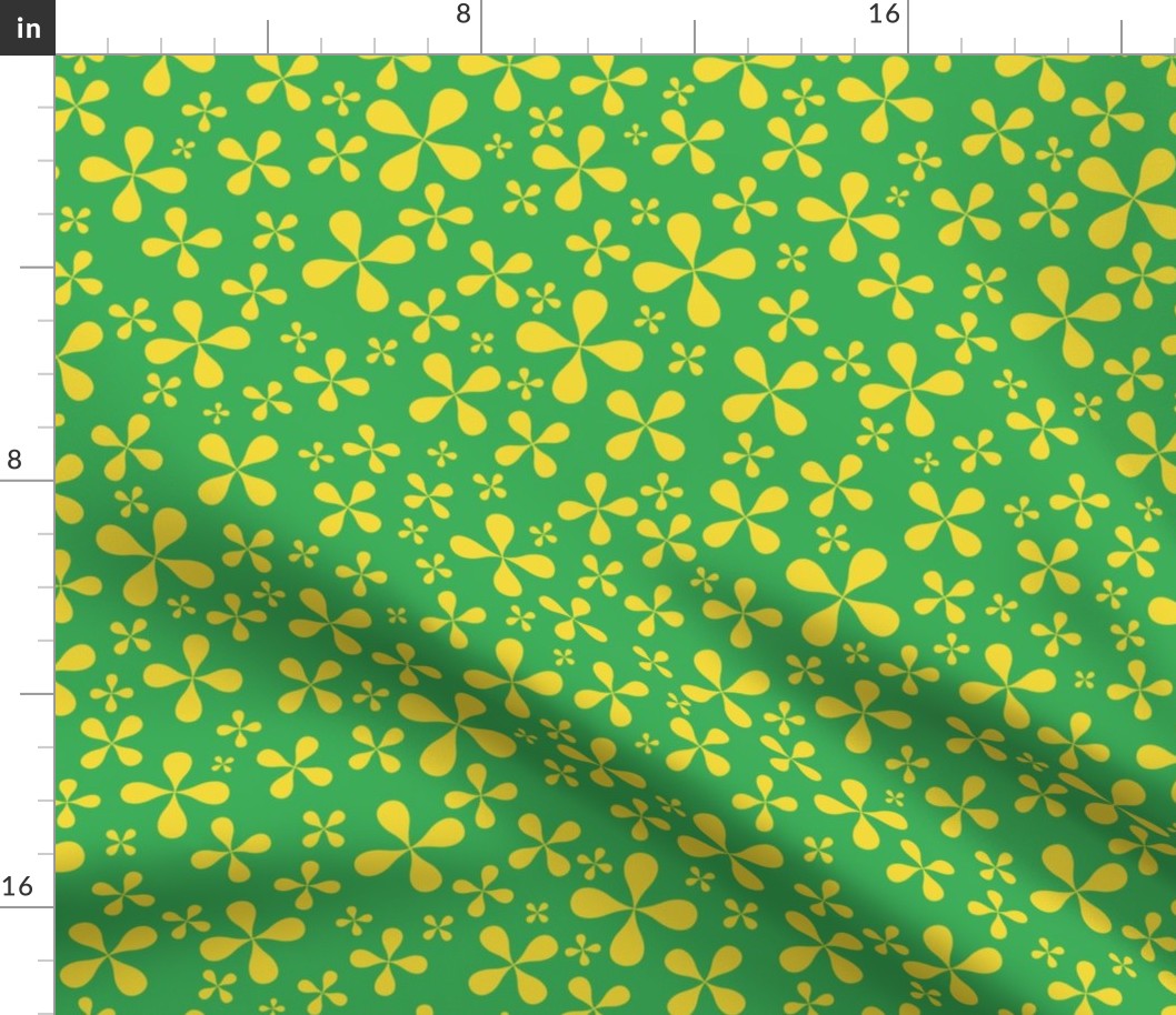 Yellow Clovers Fiesta by Cheerful Madness!!