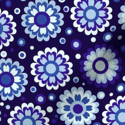 Ultramarine Flower Battle by Cheerful Madness!!