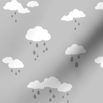 Gray Sky Rain Clouds