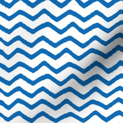 Blue Marker Chevron