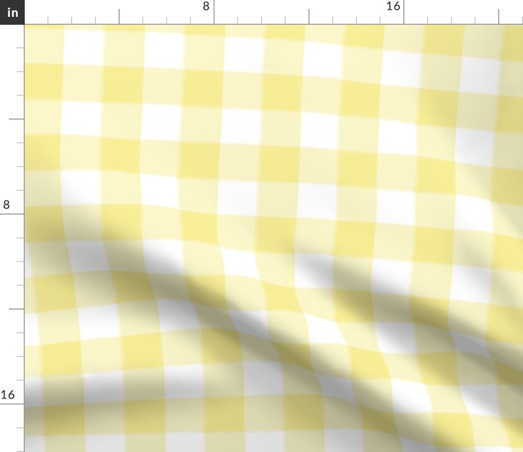 Small Yellow Buffalo Check Gingham