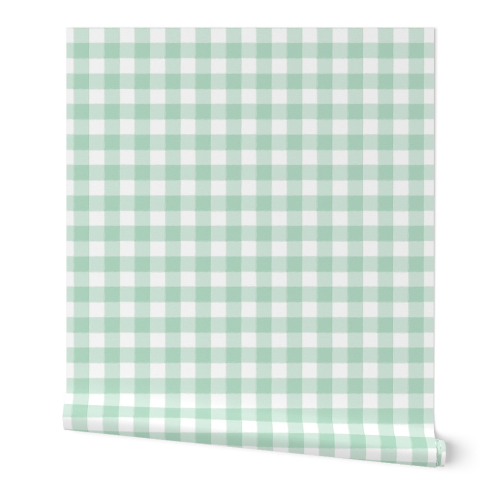 Small Mint Buffalo Check Gingham