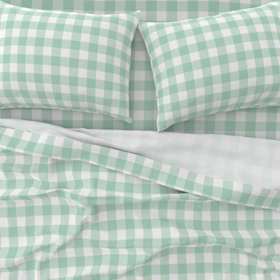 Small Mint Buffalo Check Gingham