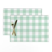 Small Mint Buffalo Check Gingham