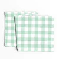 Small Mint Buffalo Check Gingham