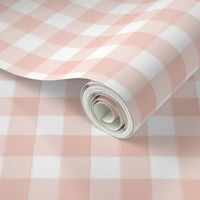 Small Blush Pink Buffalo Check Gingham