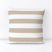 Bold Stripe in Frosted Almond