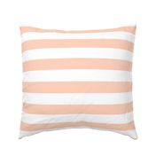 Bold Stripe in Pale Peach