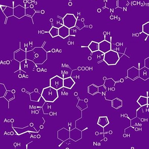 Molecules - Purple - Small