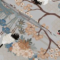 gueth japanese garden grey 14 in