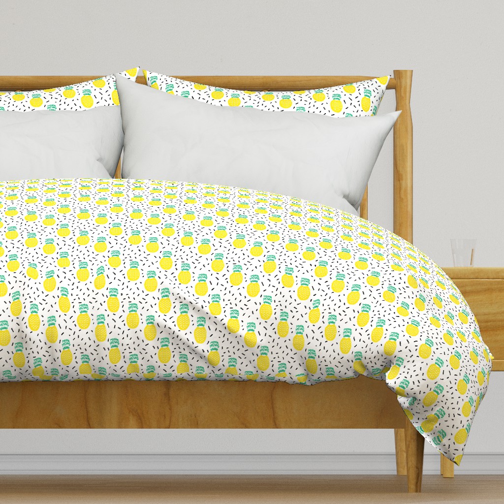 pineapple fruit summer  minimal kids design