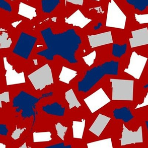 United States Scatter (Red)