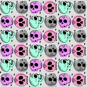 Tossed Skulls candy SMALL