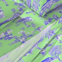 Hamptons Golf Toile - Green