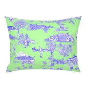 Hamptons Golf Toile - Green