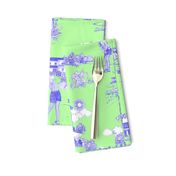 Hamptons Golf Toile - Green