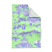 Hamptons Golf Toile - Green