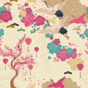 Japanese Crane Blossom