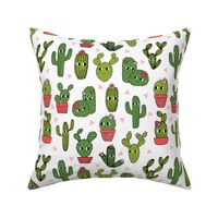 cactus // happy cactus cute funny summer succulent cacti plants