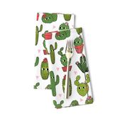 cactus // happy cactus cute funny summer succulent cacti plants