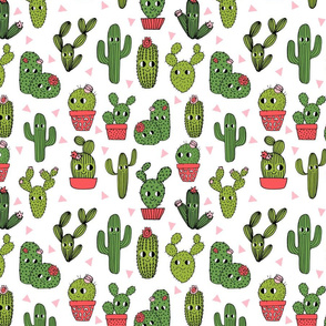 cactus // happy cactus cute funny summer succulent cacti plants