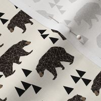 geo bear // small version kids geometric trendy triangle bear 