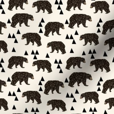 geo bear // small version kids geometric trendy triangle bear 