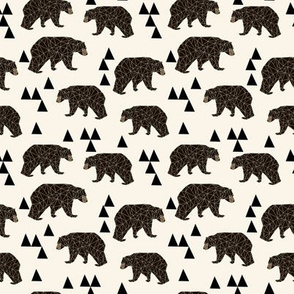 geo bear // small version kids geometric trendy triangle bear 