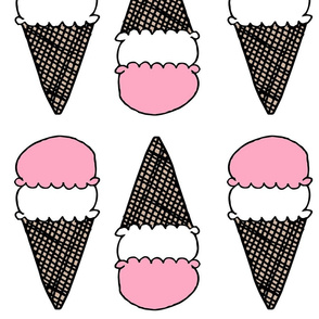 ice creams // ice cream cones summer