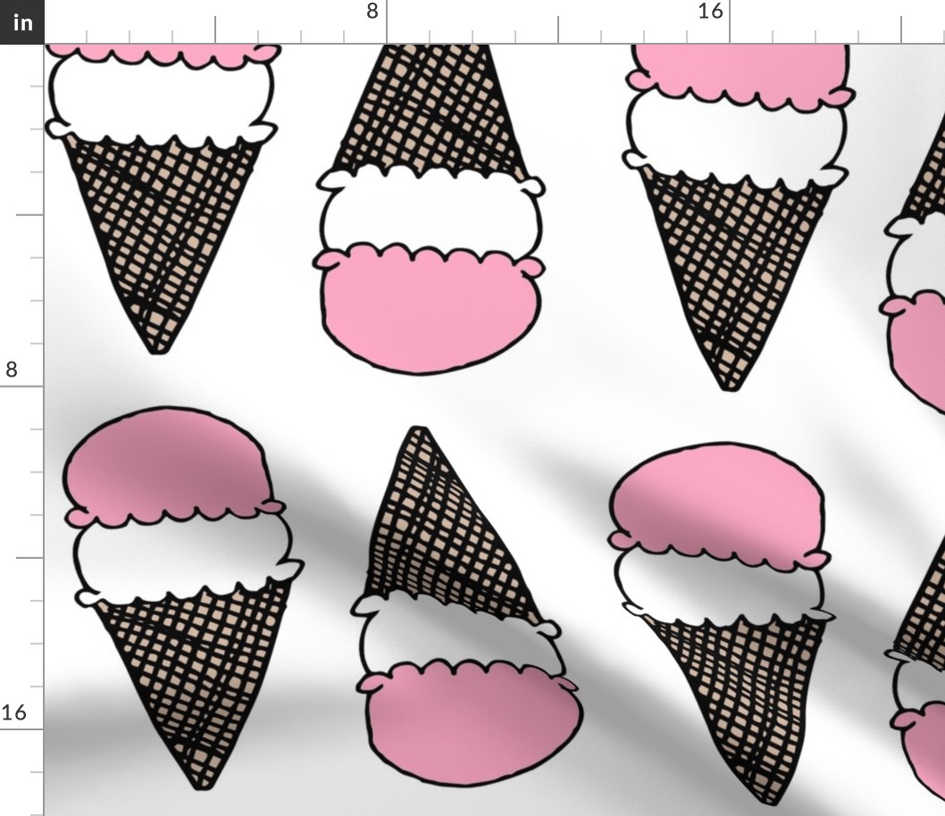 ice creams // ice cream cones summer