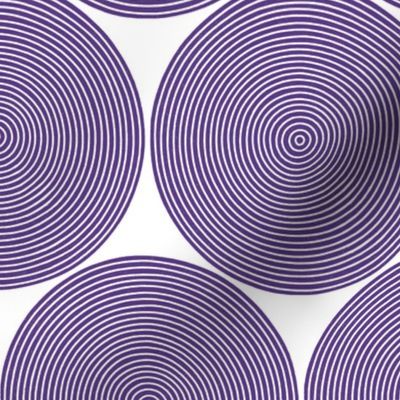 Astigmatism test - purple on white